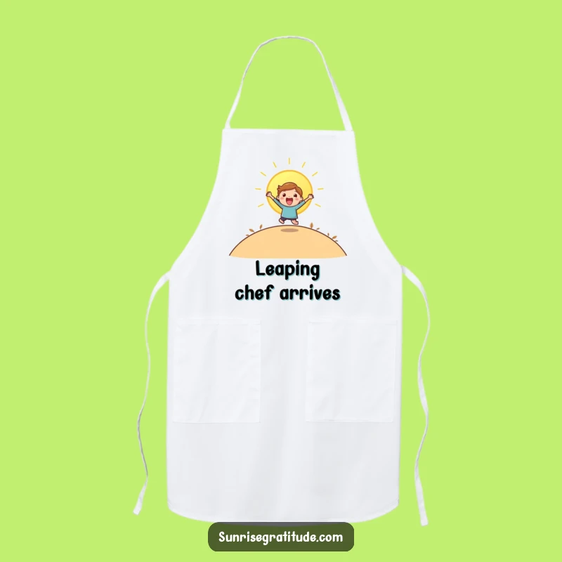 Funny Playful Cook Apron - Character Sunrise Kitchen Gift