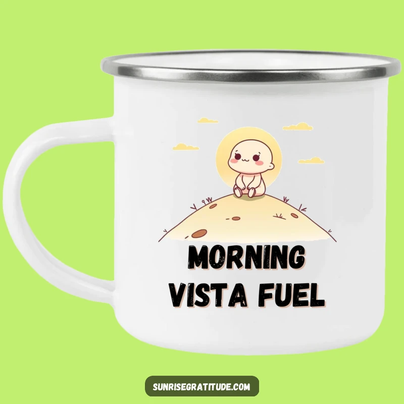 Funny Outdoor Dawn Character Camping Mug - Adventure Funny Gift