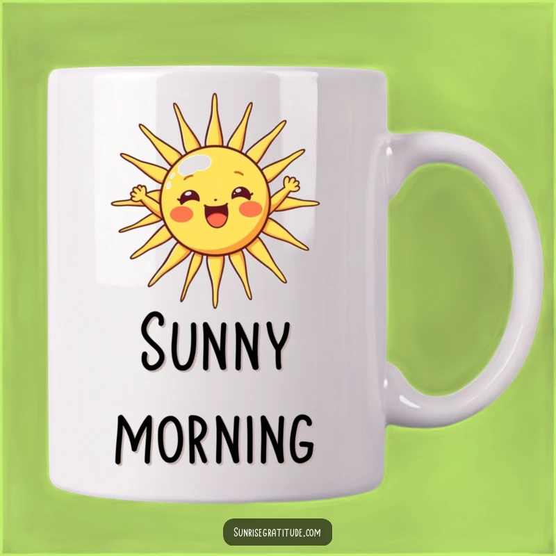 Funny Cheerful Sun Mug: Brighten Your Day, Perfect Humorous Gift