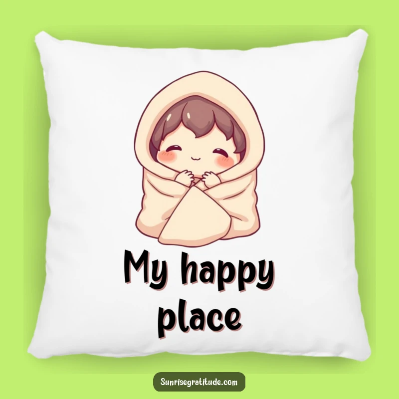 Cozy Character Pillow: Cuddle Up with Funny Morning Bliss!