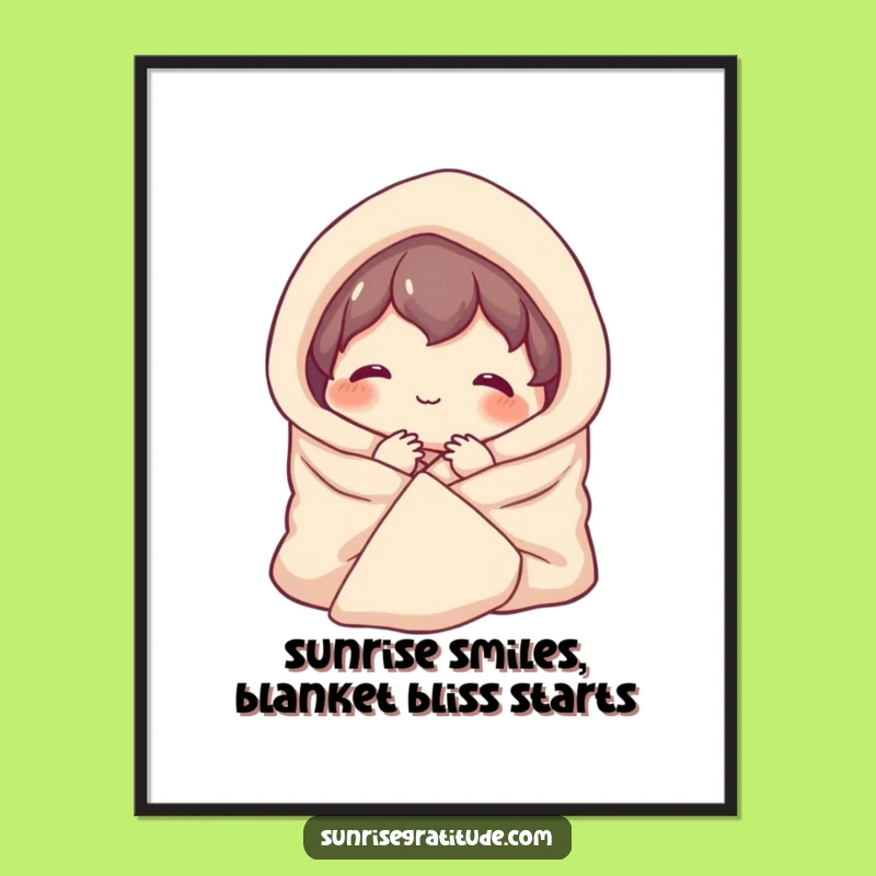 Free Printable Cozy Morning Art: Downloadable Peaceful Wall Decor Gift