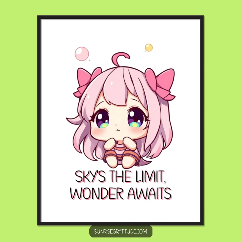 Free Printable Wonder Sky Art: Downloadable Awe-Inspiring Wall Decor Gift