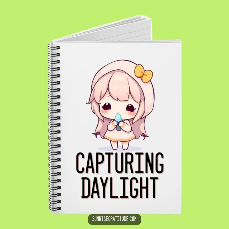 Sunrise Dewdrop Notebook: Capture Your Thoughts, A Reflective Funny Gift!