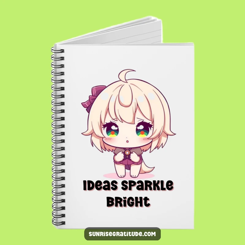 Funny Sparkling Sunrise Eyes Notebook: Journal Dazzling Mornings, Creative Funny Gift