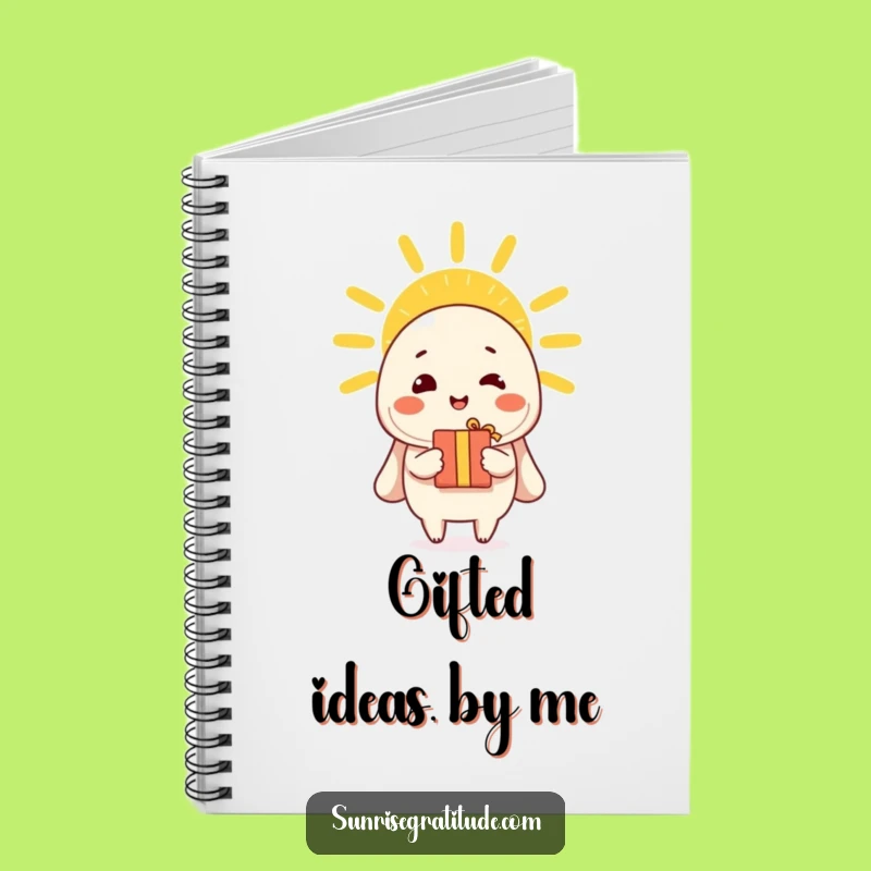 Funny Gift Ideas Notebook - Cheerful Character Journal Gift