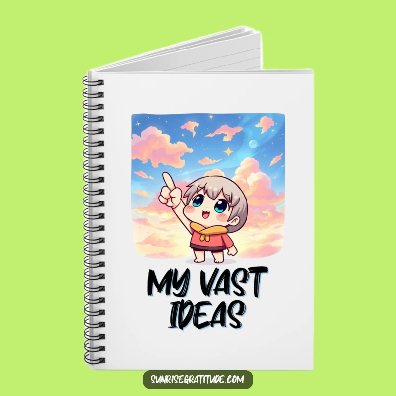 Skyward Pointing Notebook: Capture Your Dreams, A Creative Funny Gift!