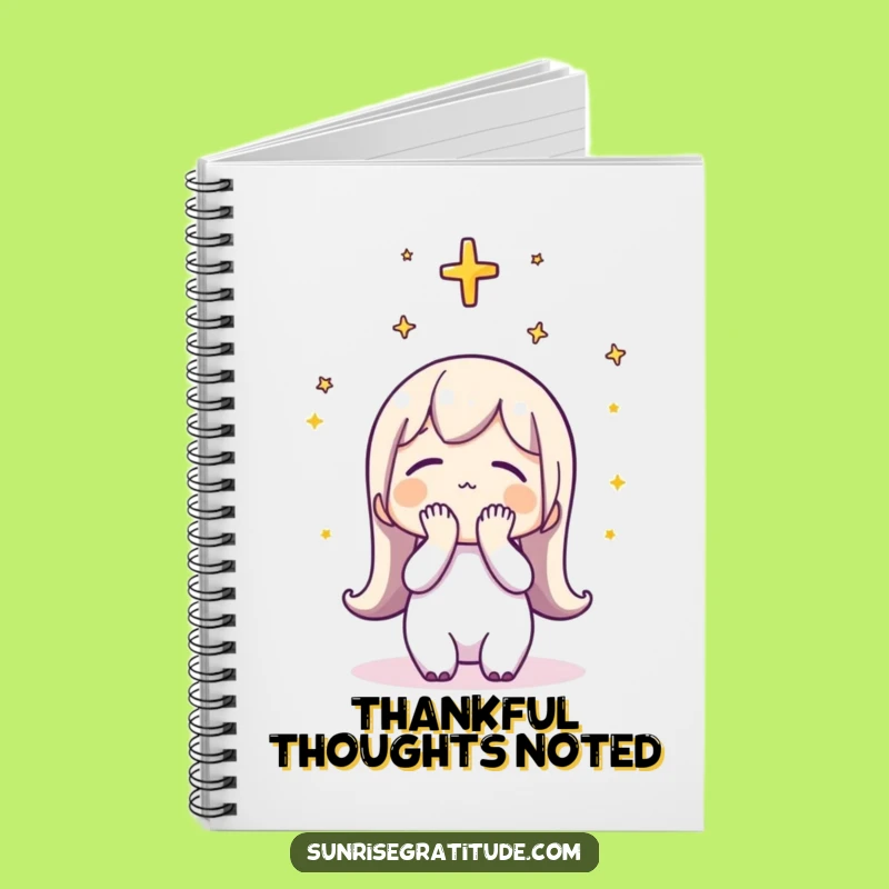 Funny Grateful Sunrise Notebook: Journal Your Thanks Daily