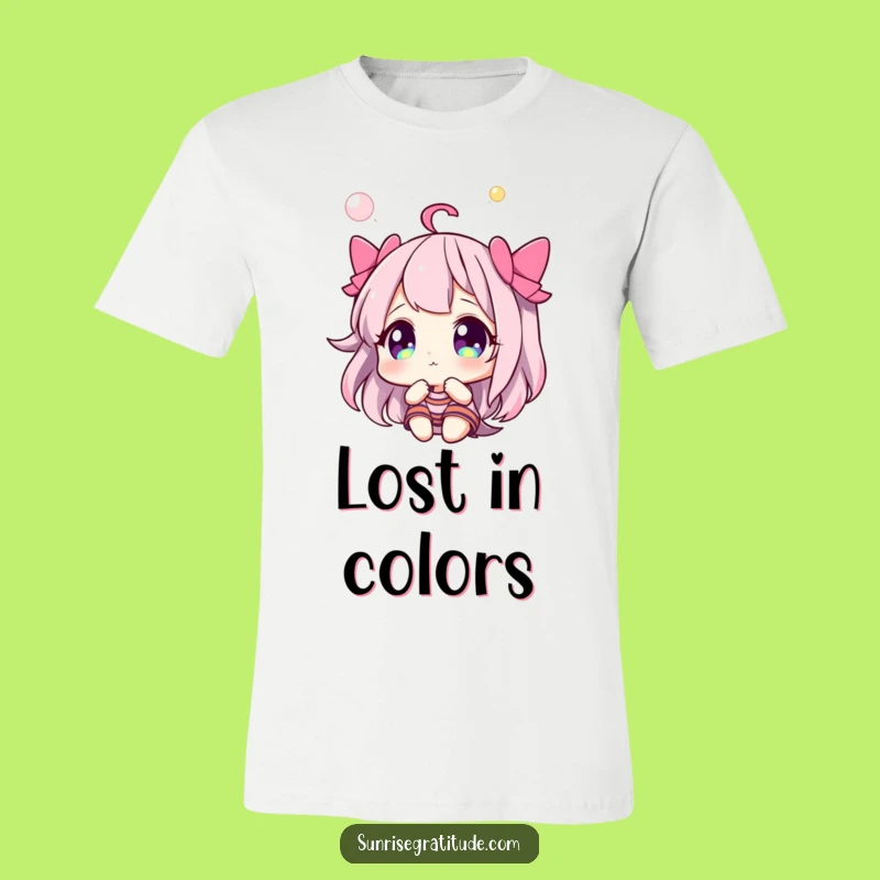 Wonder Sky Character T-Shirt: Wear Your Awe with Funny Style!